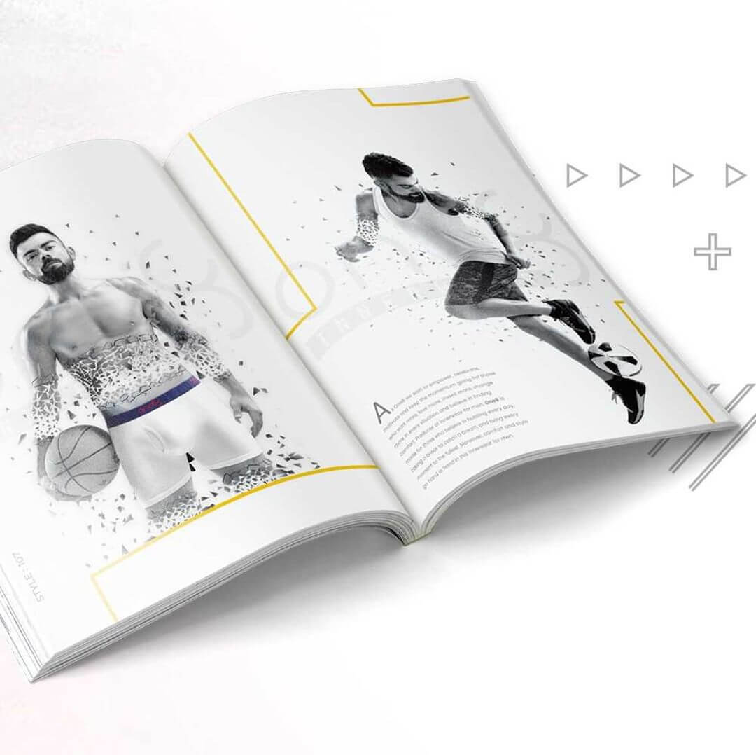 Mockup Design Of Player On A Book